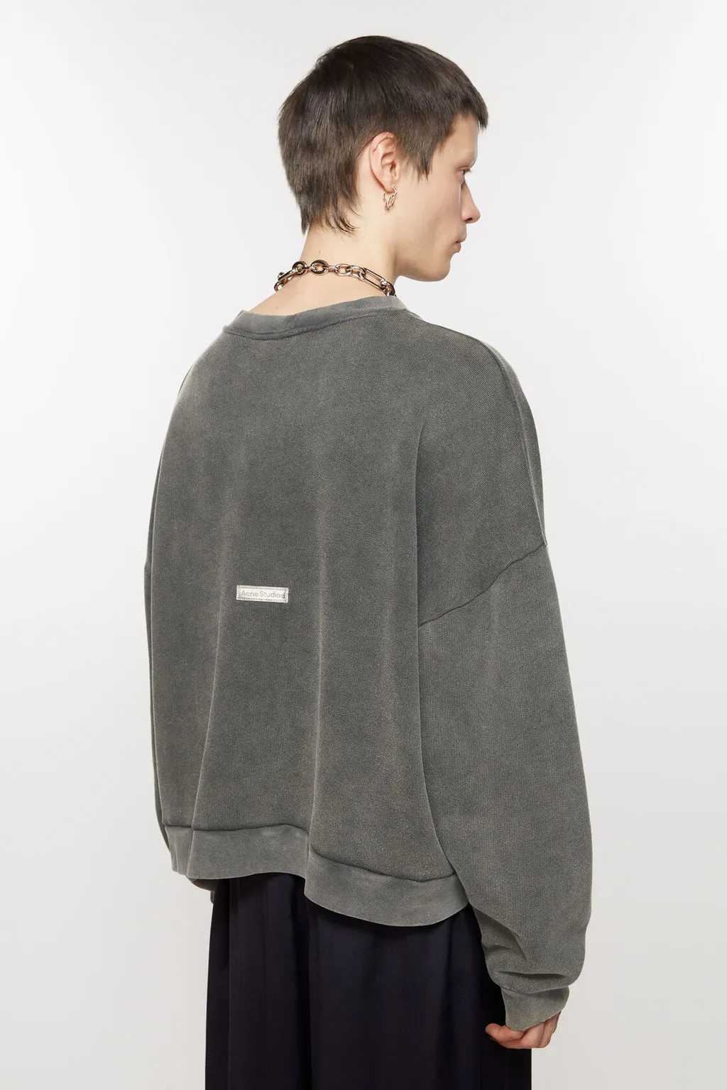 Logo-Tag Cotton Sweatshirt