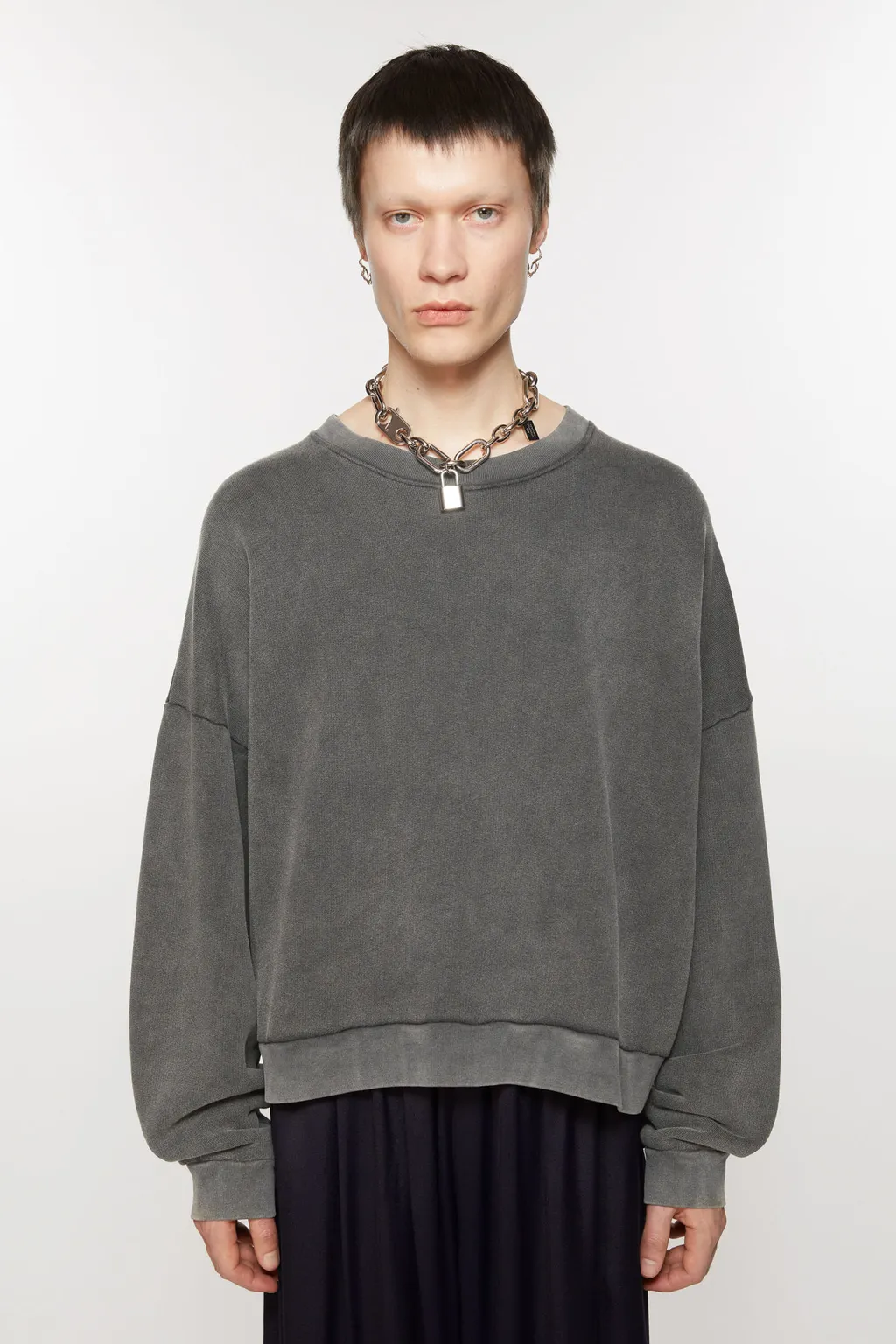 Logo-Tag Cotton Sweatshirt