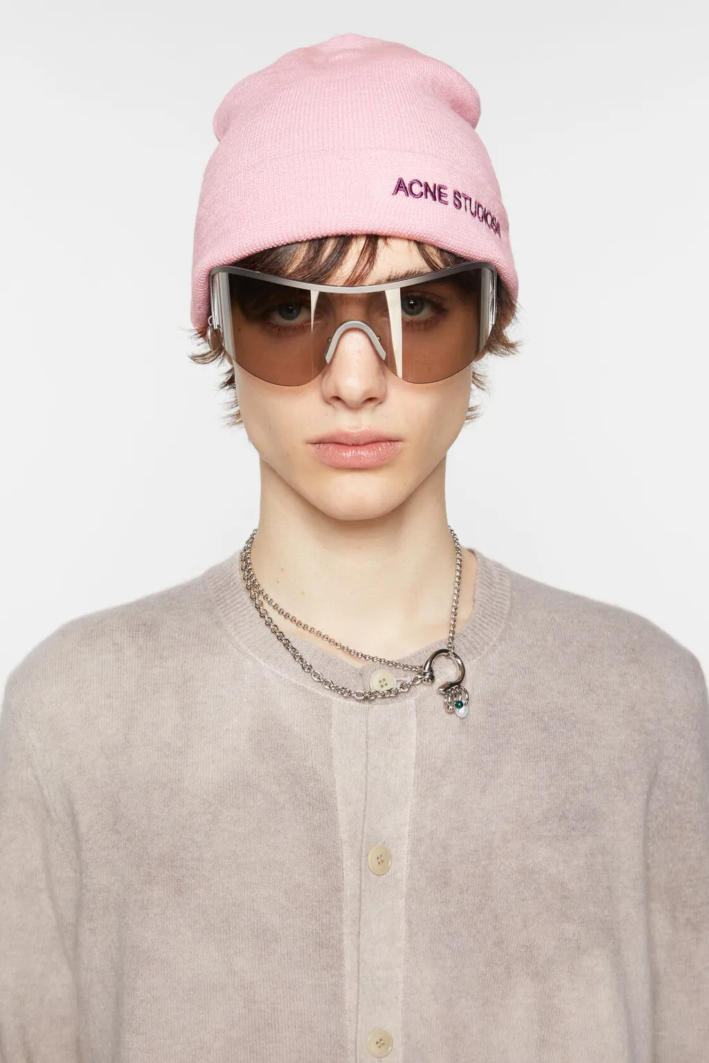 Logo Knitted Wool Hat