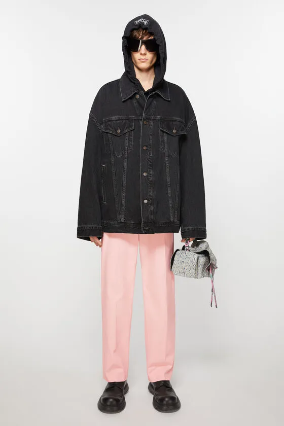 Twill Cotton-Blend Trousers