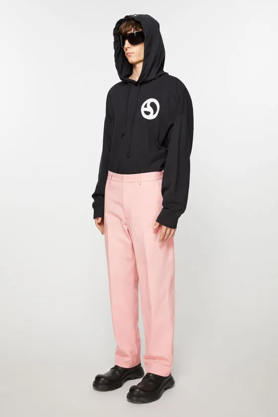 Twill Cotton-Blend Trousers