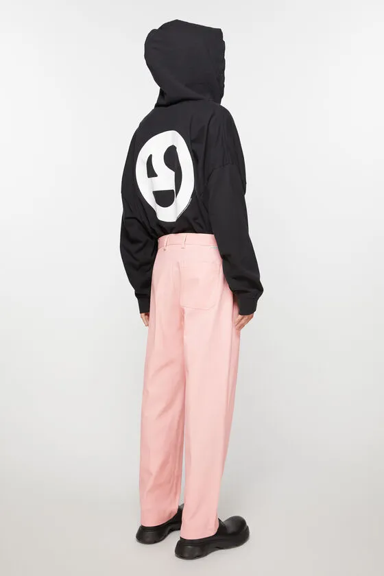 Twill Cotton-Blend Trousers