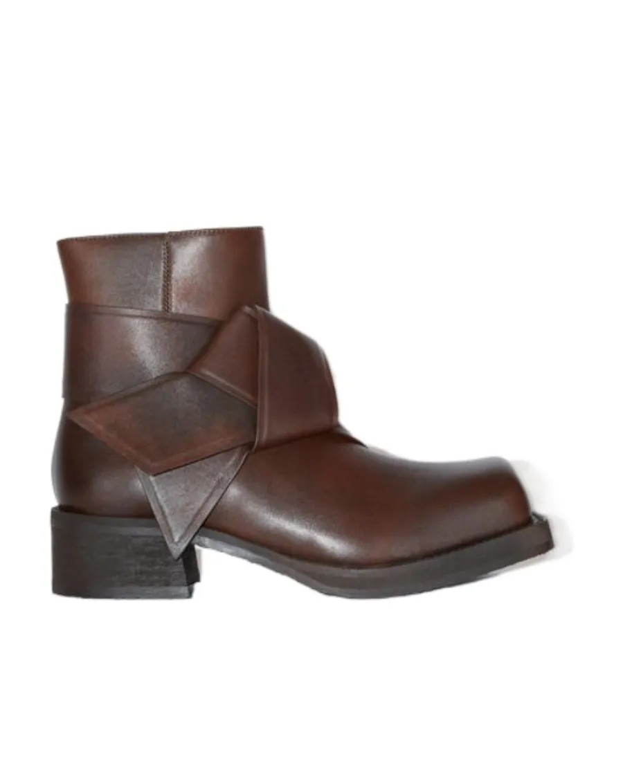 Musubli Leather Ankle Boots