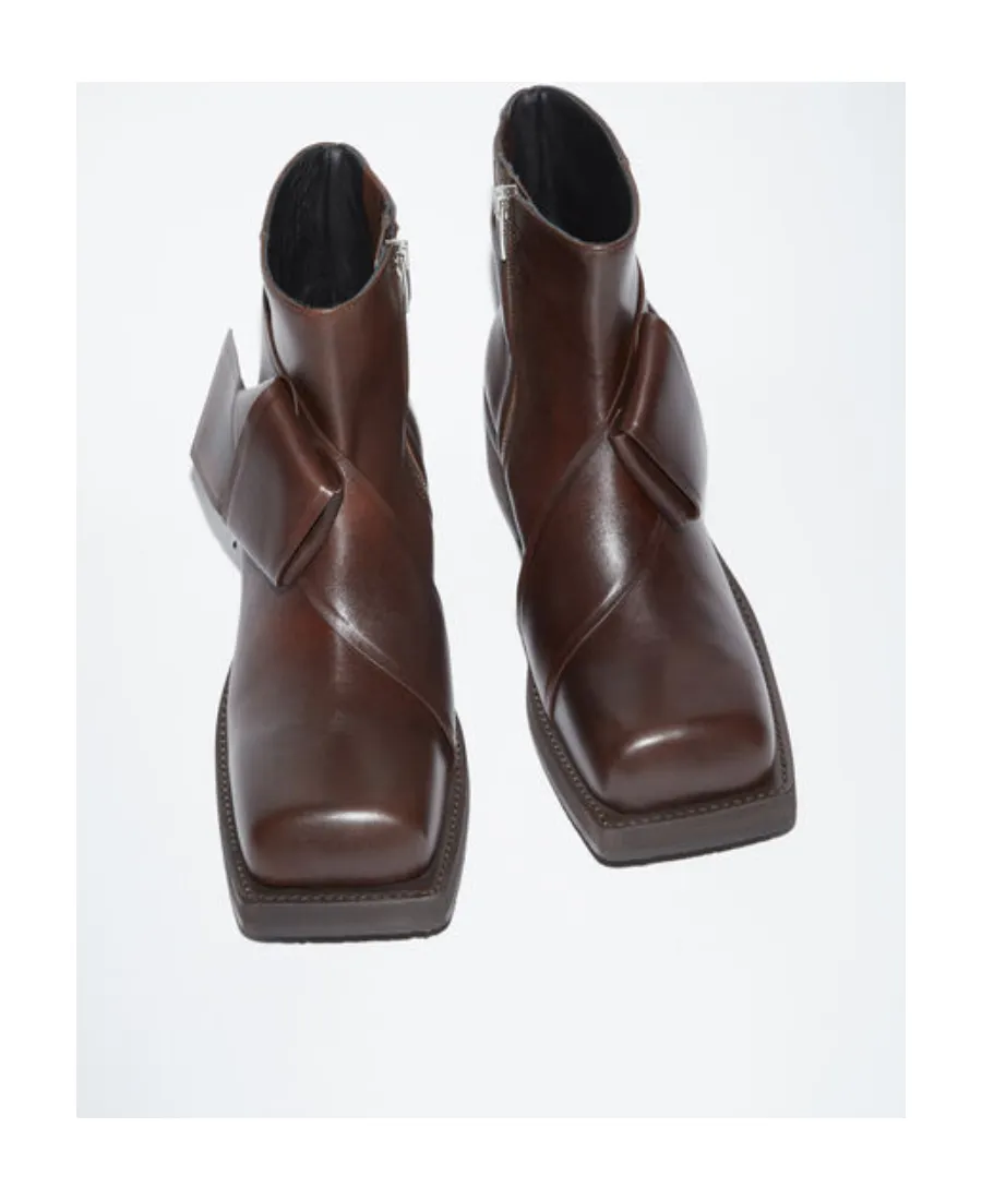 Musubli Leather Ankle Boots