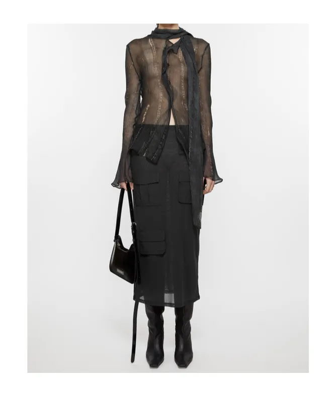 Cargo Mesh Skirt