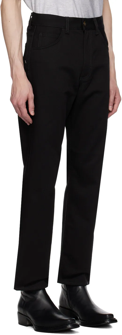 High-Waisted Straight-Leg Jeans