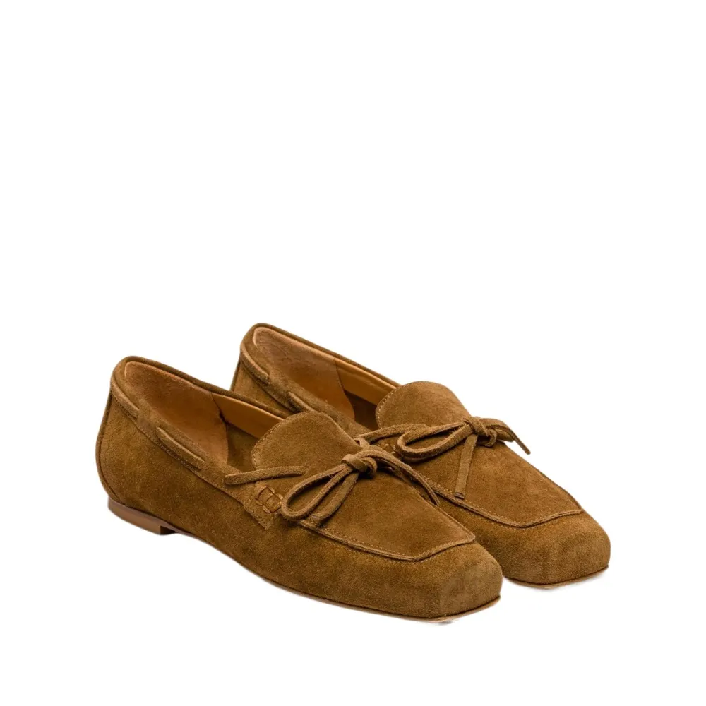 Square-Toe Loafers