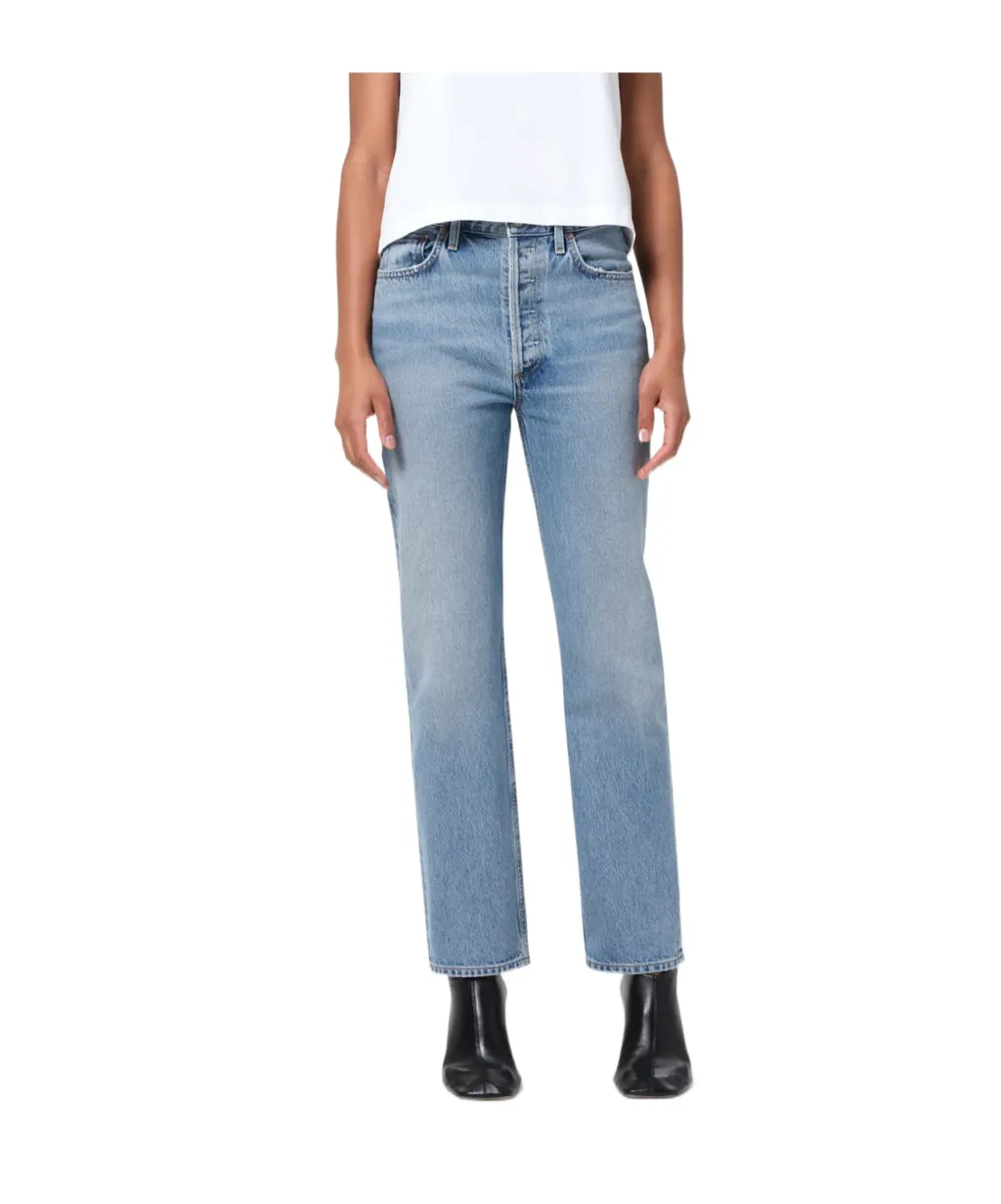 90's Pinch Waist High Rise Straight