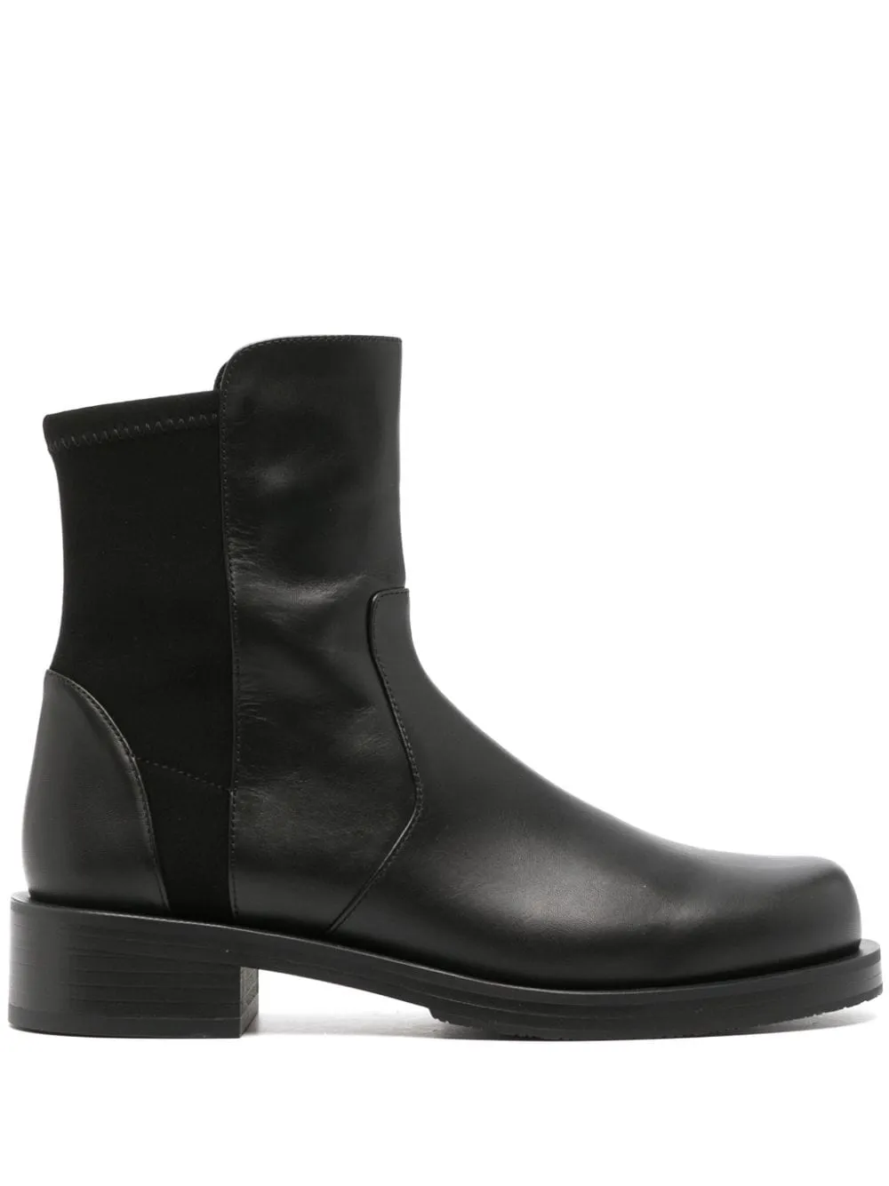 Elastic Band High Ankle Boots