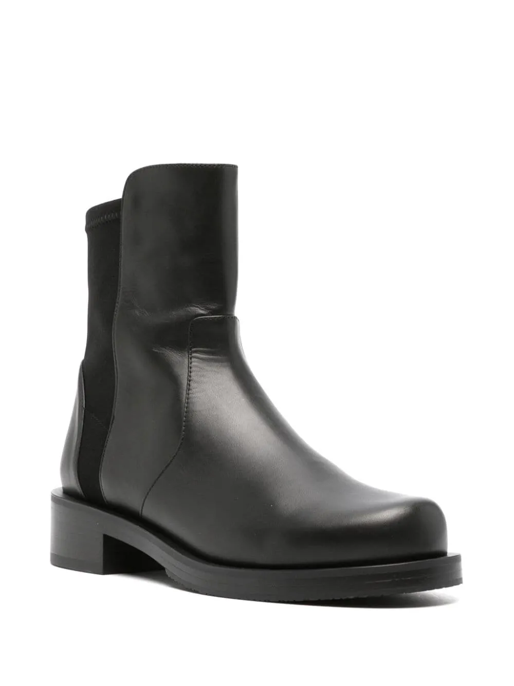 Elastic Band High Ankle Boots