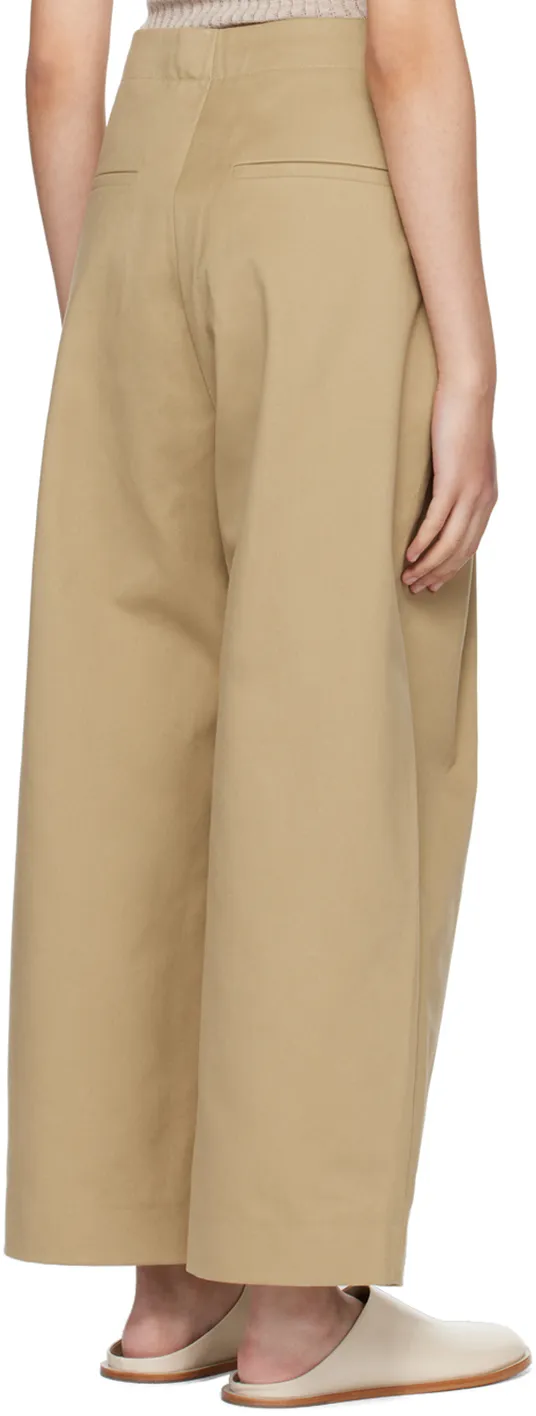 Dordoni High-Waisted Wide-Leg Trousers