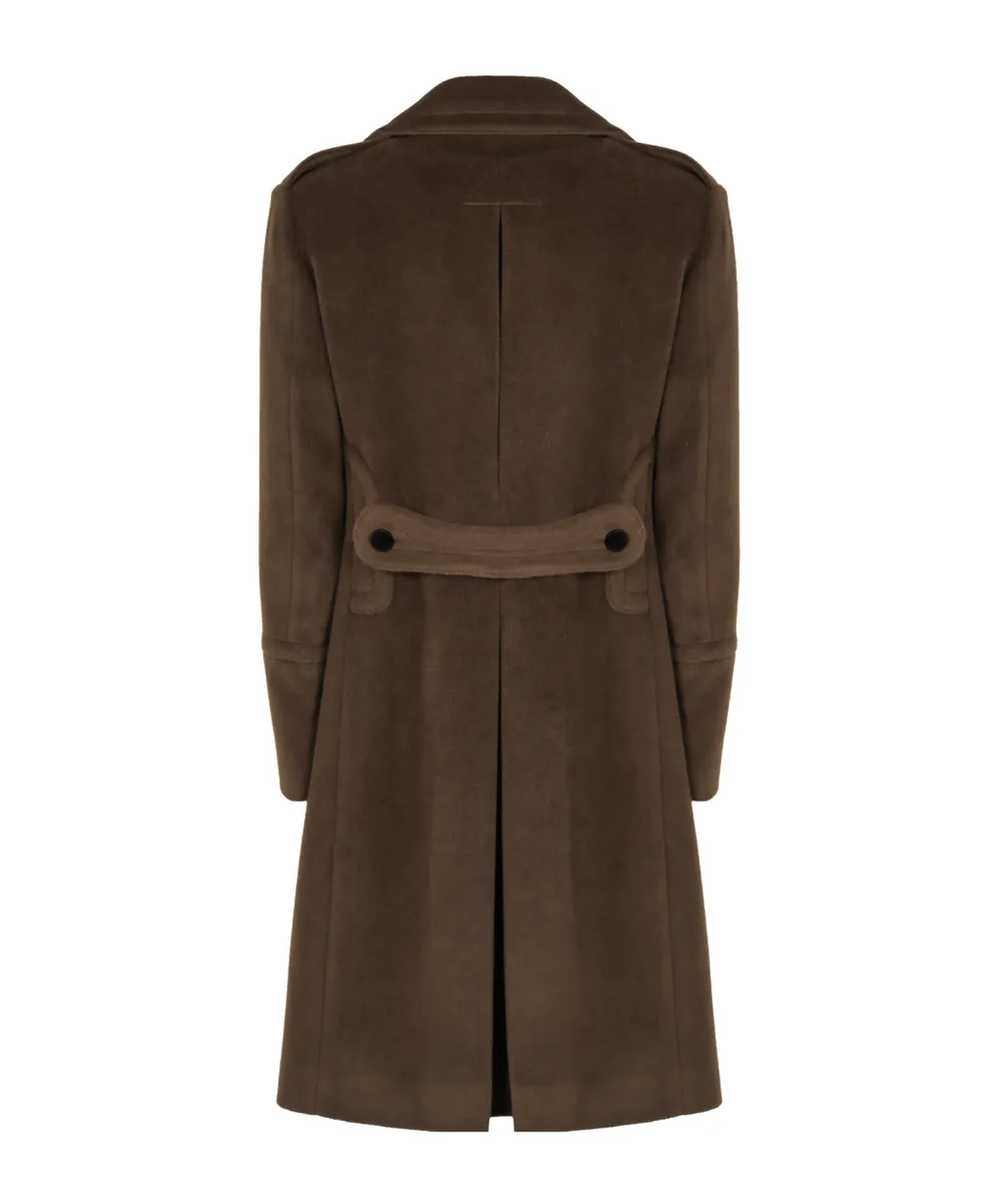Double-Breasted Wool Coat