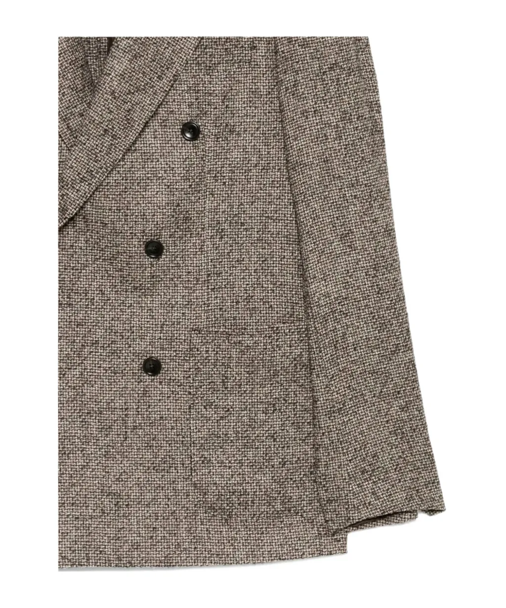 Double-Breasted Wool Jacket