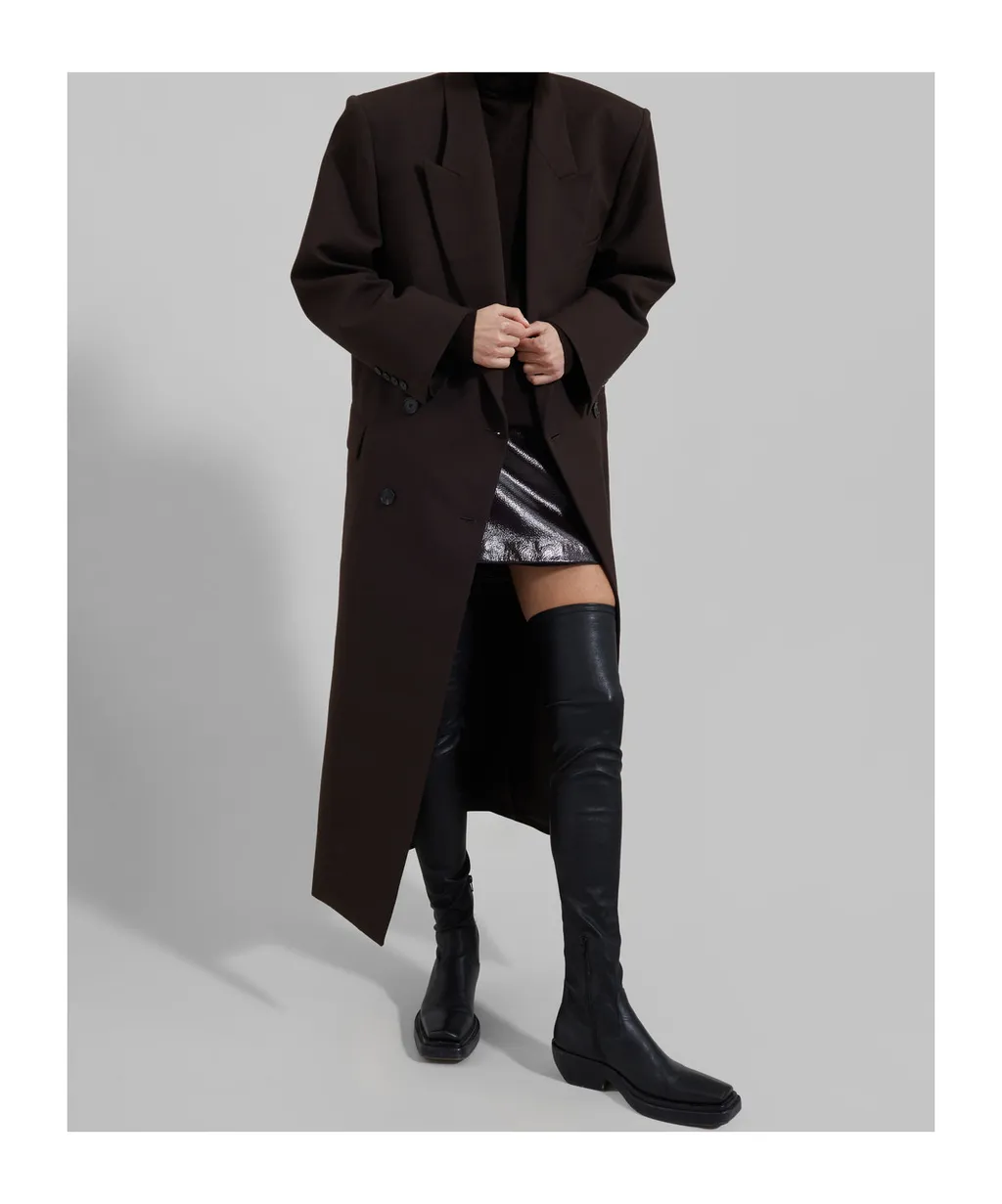 Jane Double-Breasted Coat