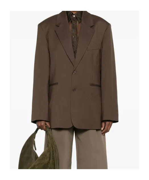 Long-Sleeved Suit Jacket
