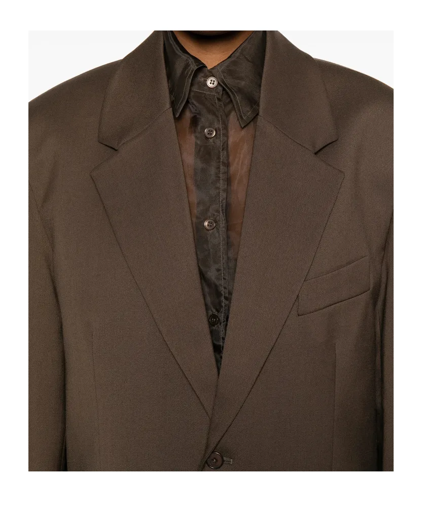 Long-Sleeved Suit Jacket