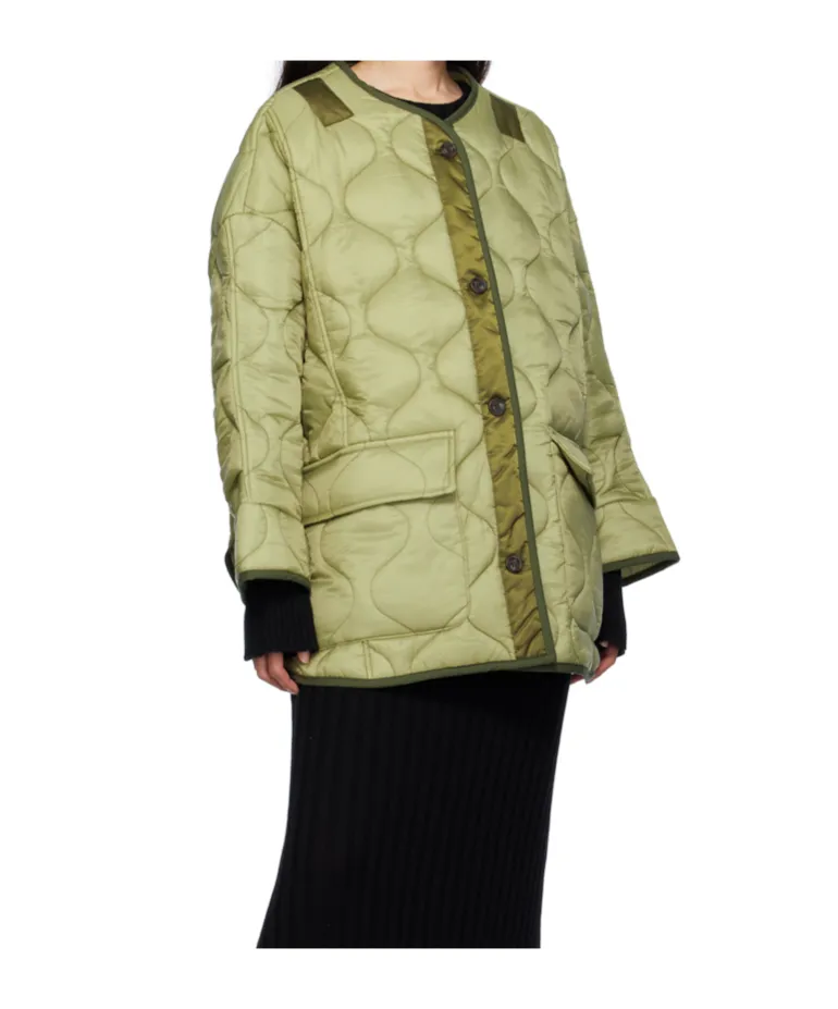 Teddy Oversized Quilted Jacket