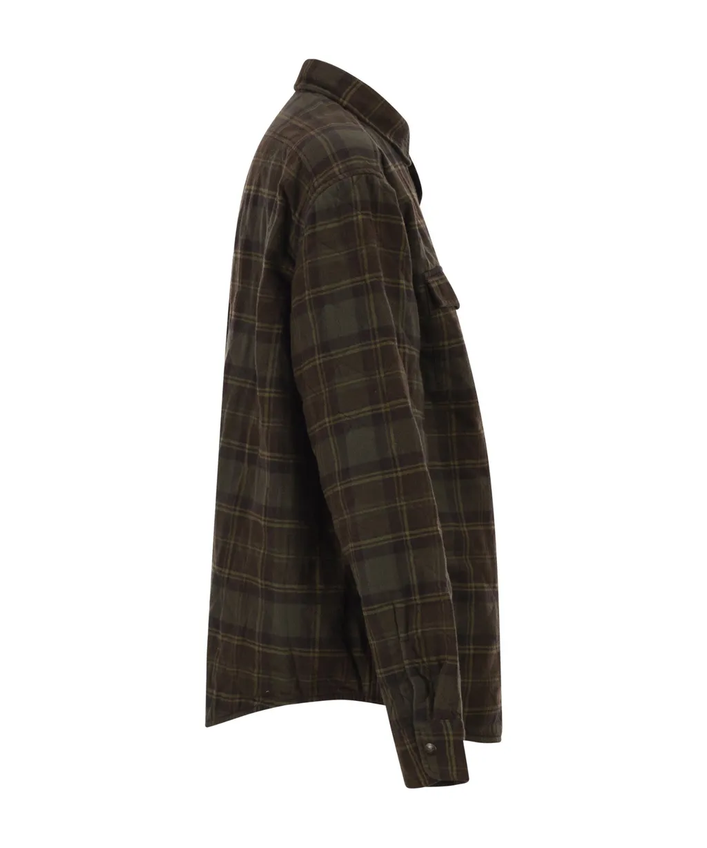 Brushed Flannel Shirt Jacket