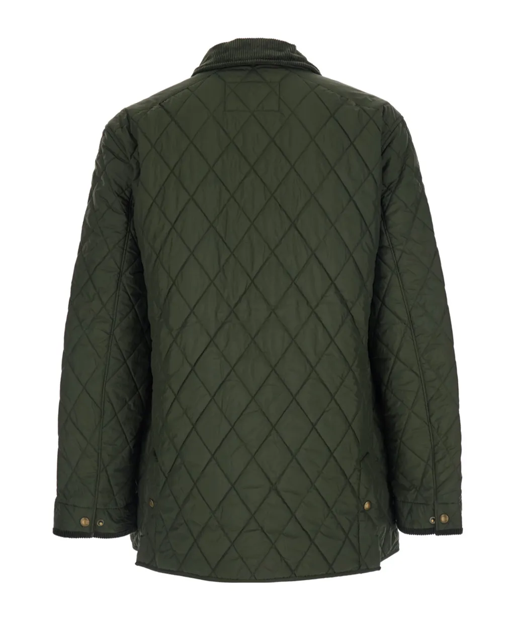 Diamond Quilted Coat