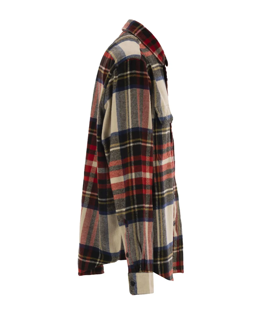 Long Sleeved Checked Shirt