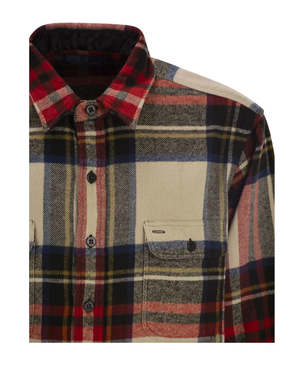 Long Sleeved Checked Shirt