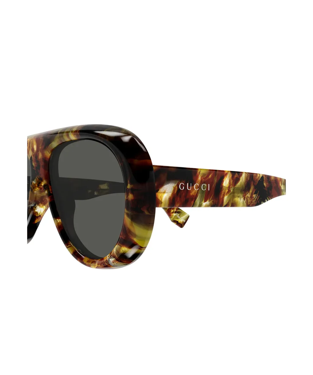Pilot-Frame Sunglasses