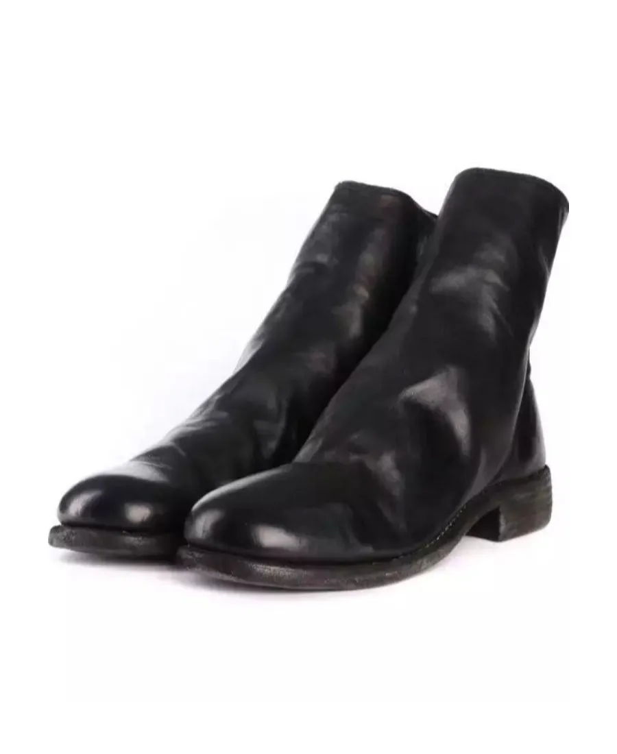 Zippered Ankle Boots