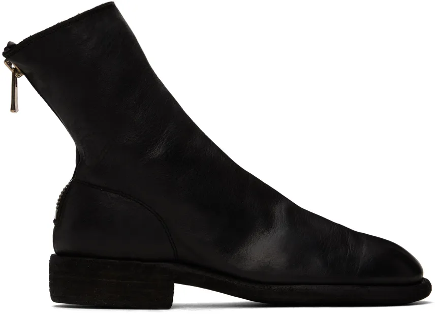 Zippered Ankle Boots