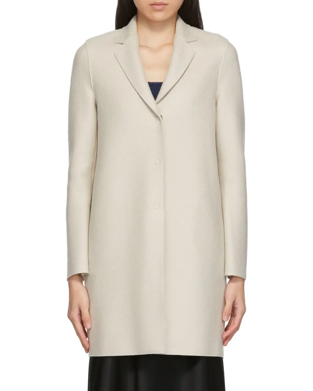 Notched Lapel Coat