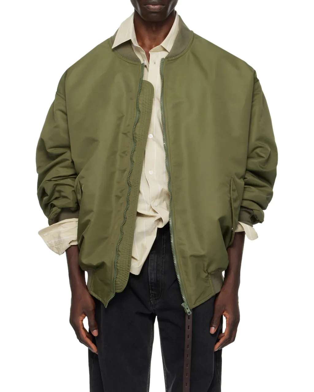 Zip-Up Bomber Jacket