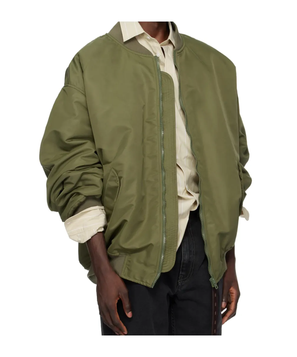 Zip-Up Bomber Jacket