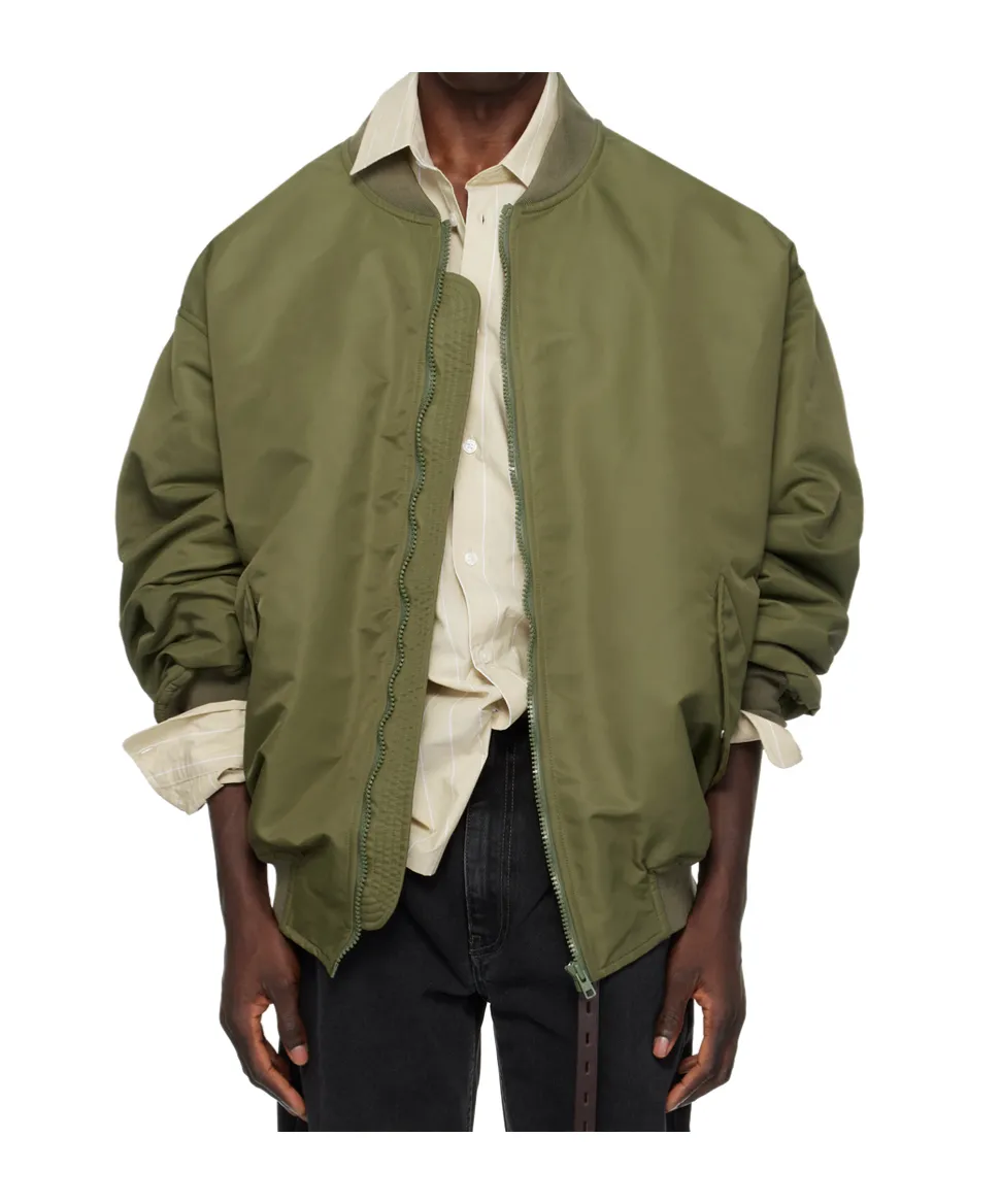 Zip-Up Bomber Jacket
