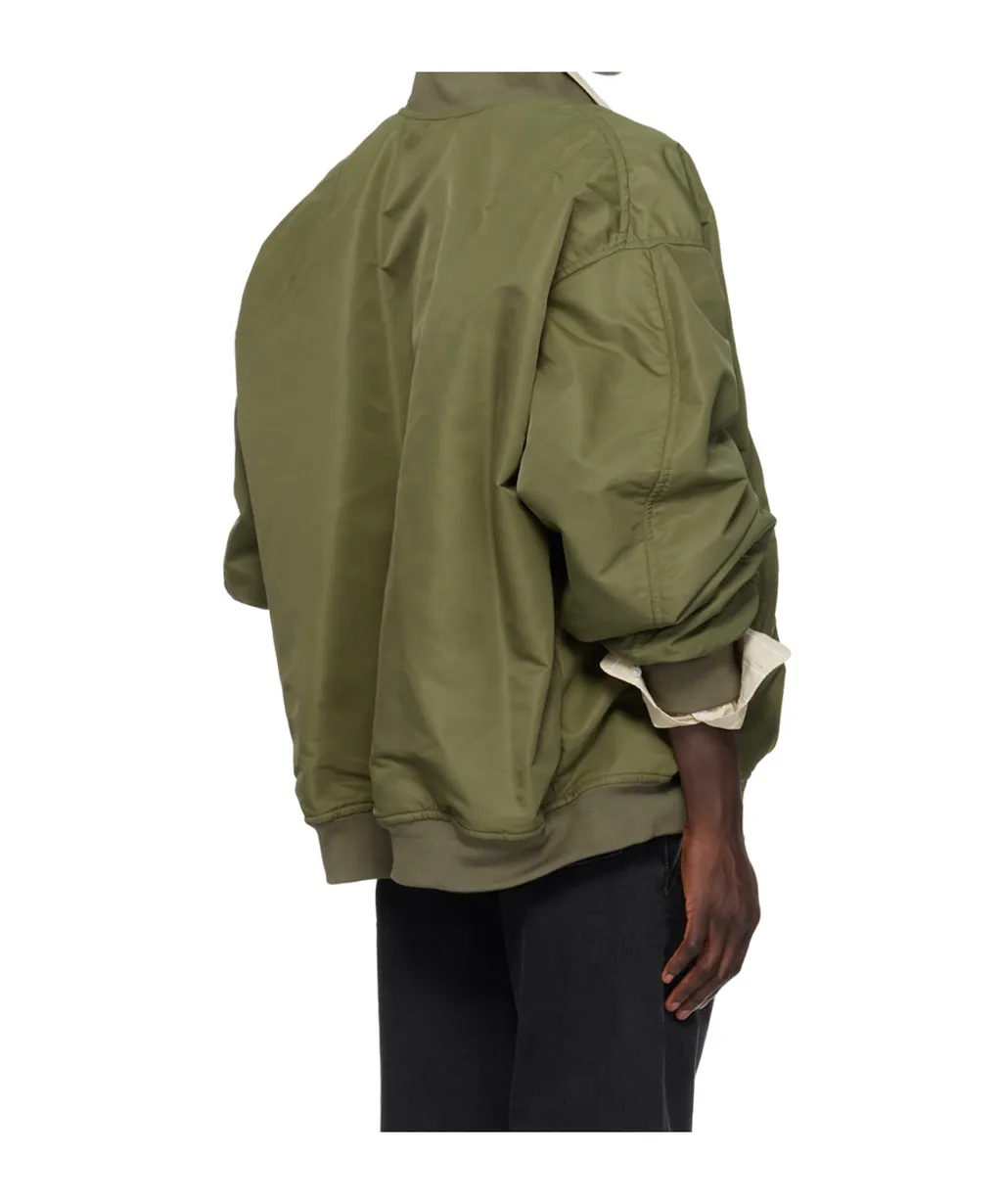Zip-Up Bomber Jacket