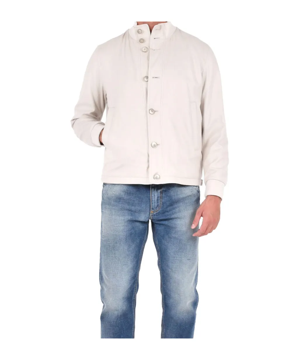 High Neck Buttoned Coat