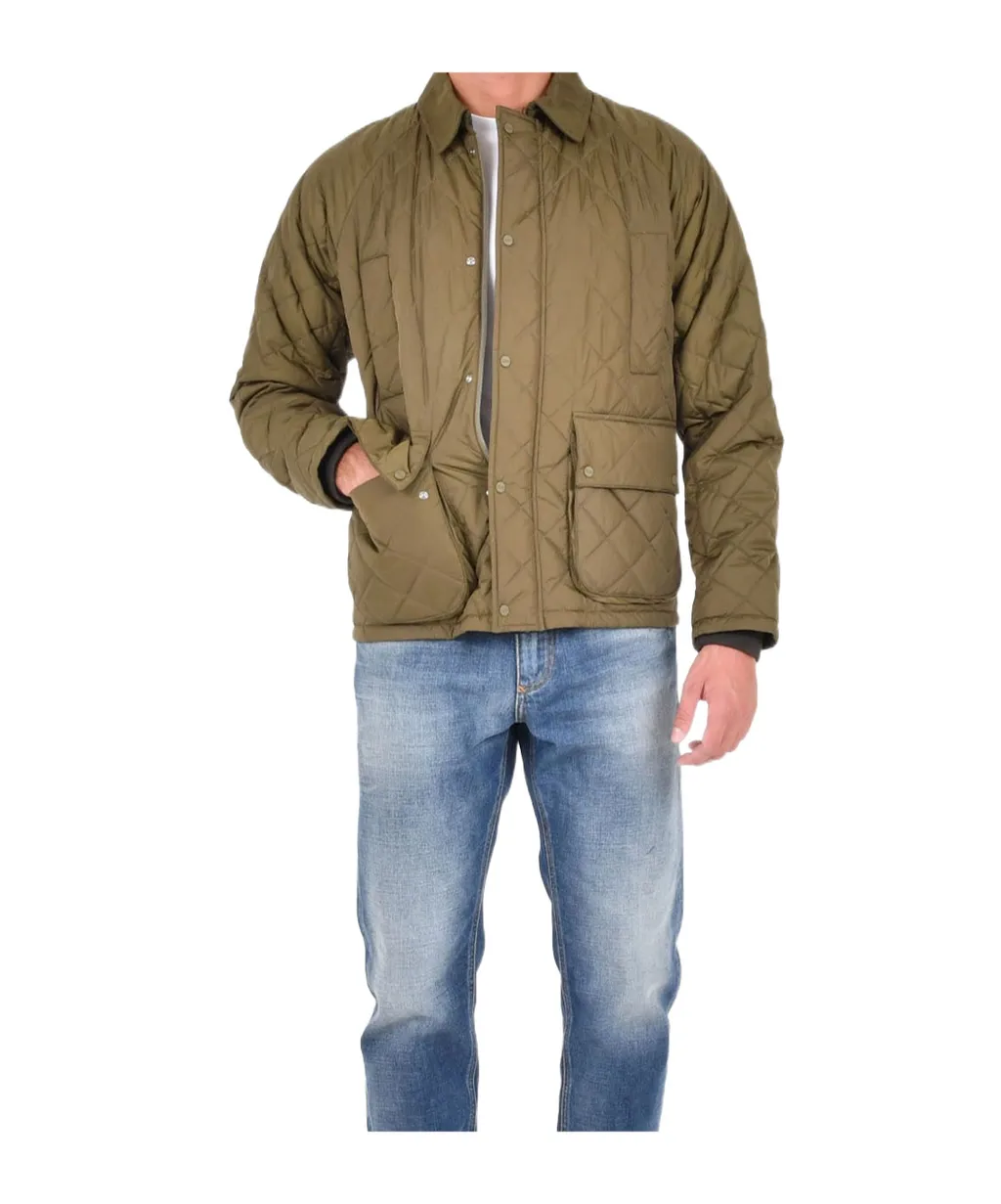 Flap Pocket Quilted Jacket