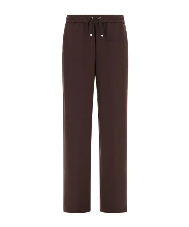 Drawstring Straight Leg Trousers