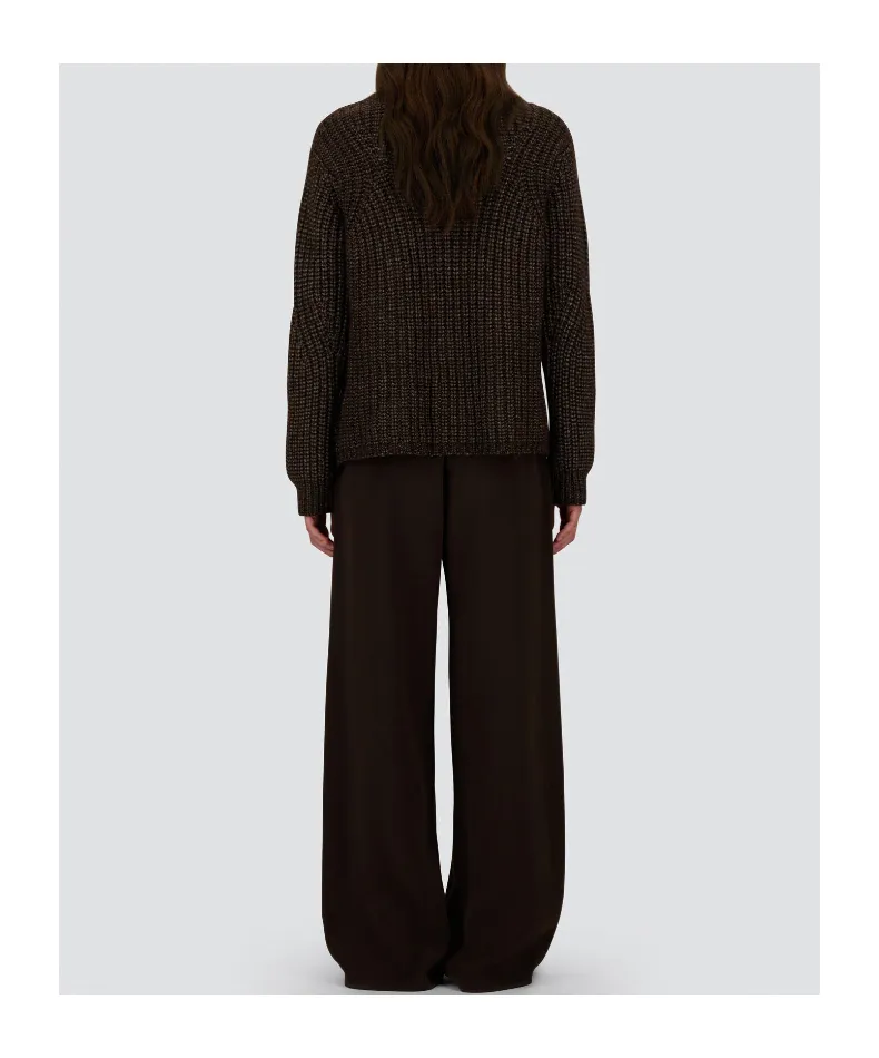Drawstring Straight Leg Trousers