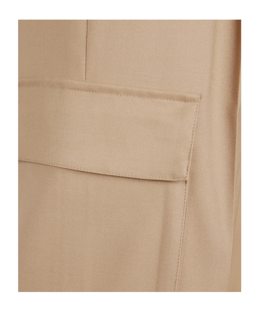 Straight-Leg Cargo Trousers