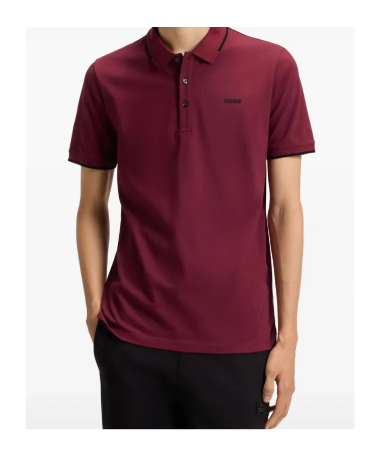 Embroidered-Logo Polo Shirt