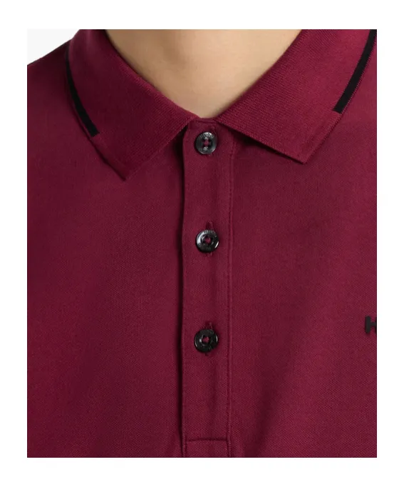 Embroidered-Logo Polo Shirt