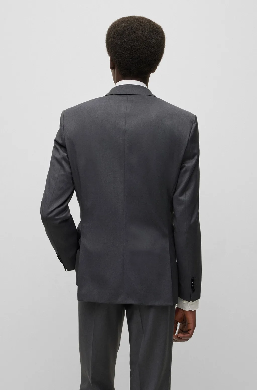 Single-Breasted Fitted Blazer