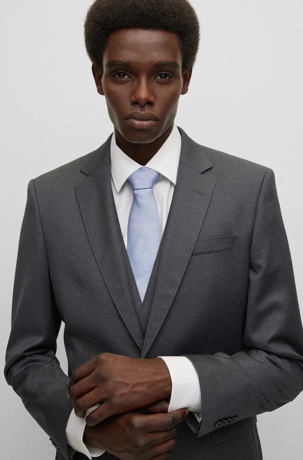 Single-Breasted Fitted Blazer