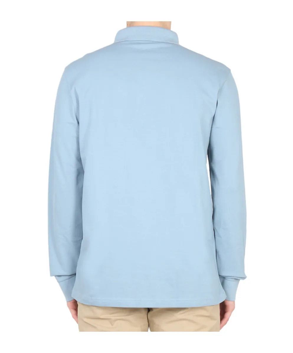 Logo Patch Stretch Polo Shirt