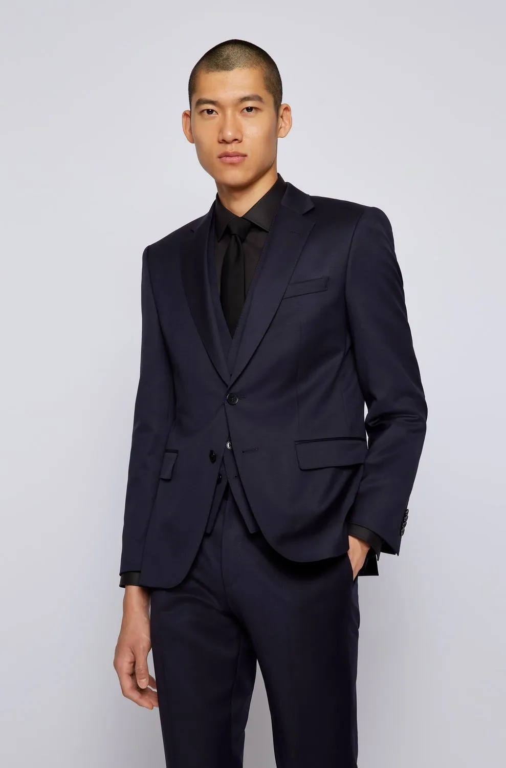 Slim Fit Virgin Wool Blazer