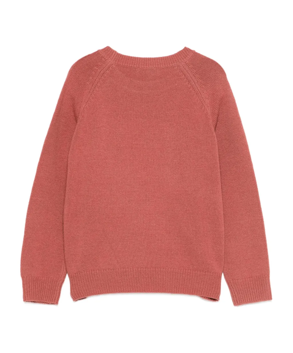 Teddy Bear-Appliqué Jumper