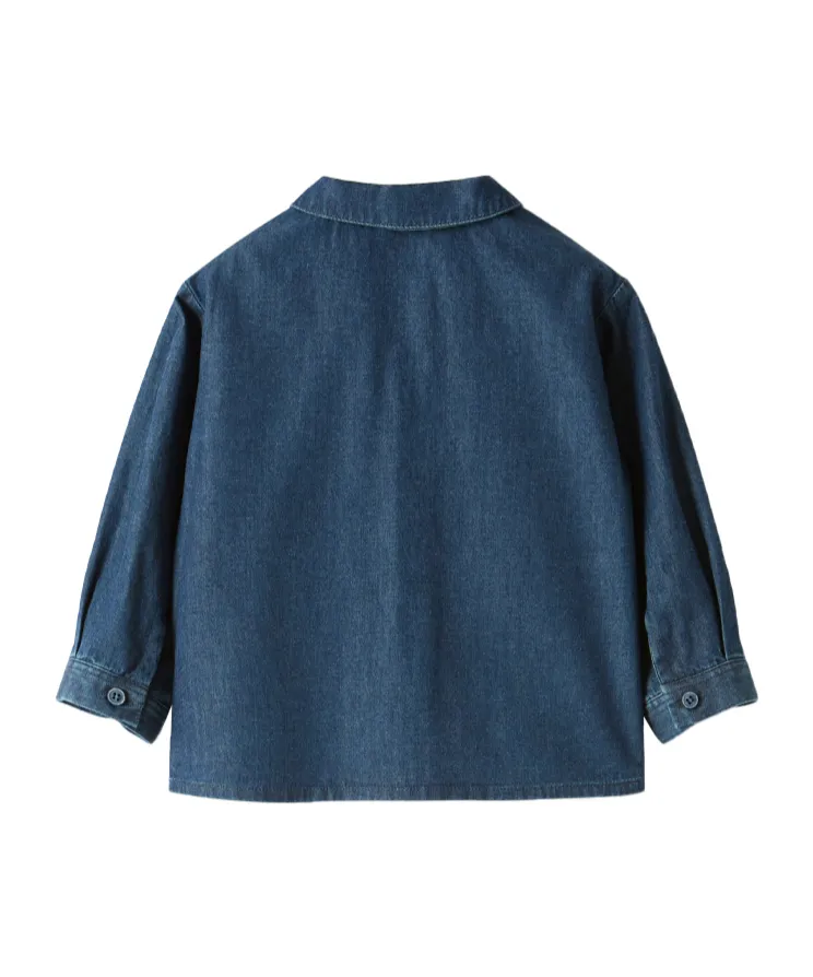 Long Sleeve Denim Shirt
