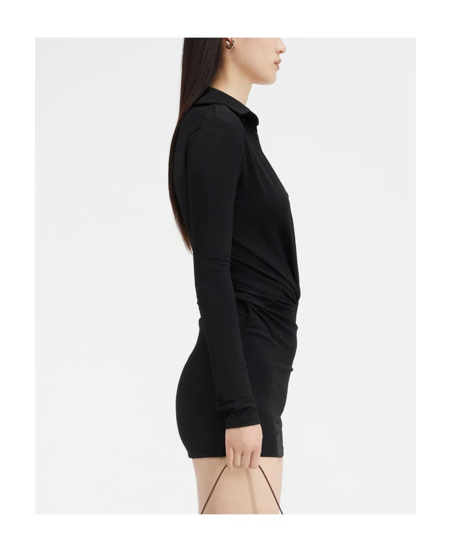 Twisted Knitted Mini Dress