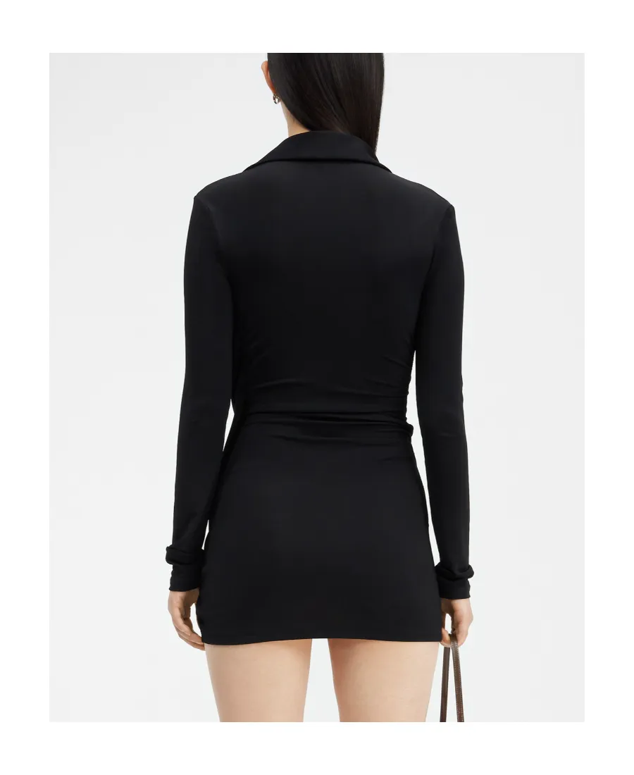 Twisted Knitted Mini Dress