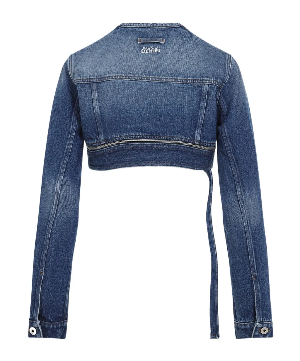 Cropped Denim Jacket