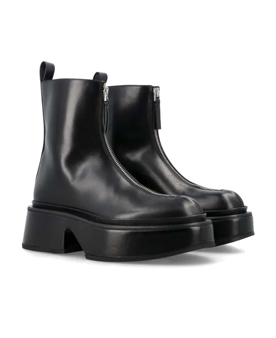 Zipped Ankle Boots